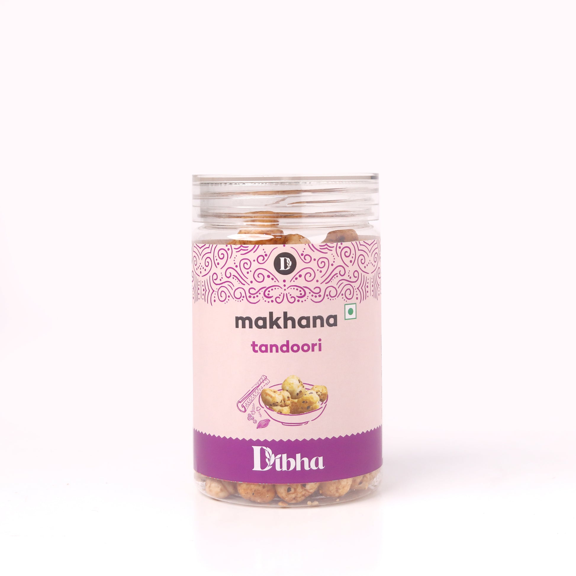 DIBHA - HONEST SNACKING Tandoori Flavour Makhana, 55g
