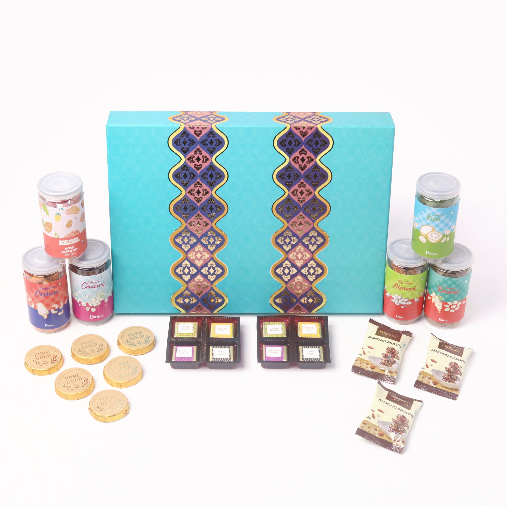 Premium Diwali Chocolate + Dry Fruit Hamper - PH4