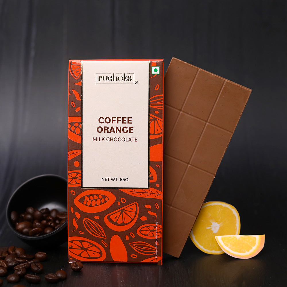 Coffee Orange Chocolate Bar