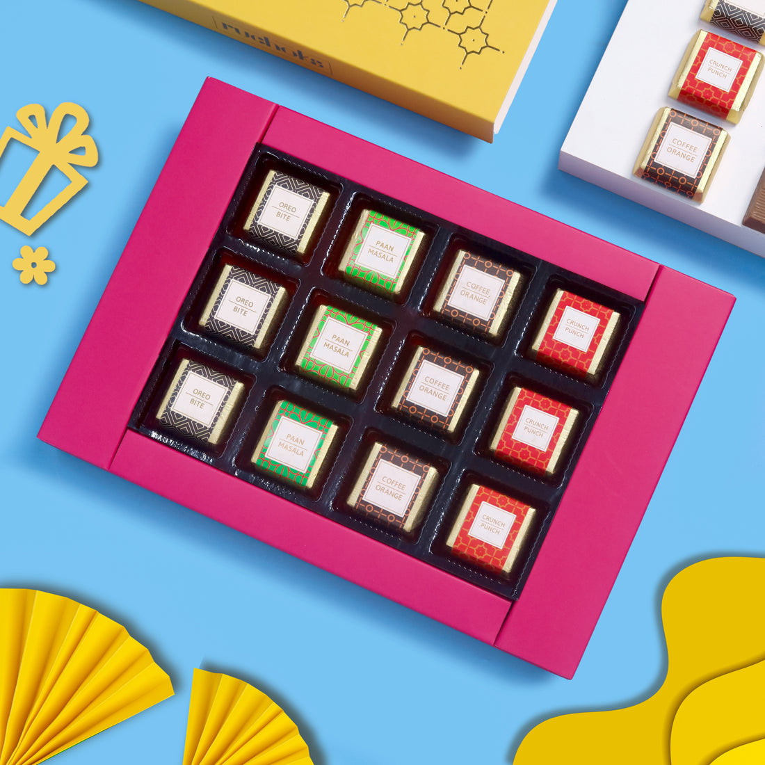 12 Piece Foil Chocolate Box (12 pcs Foil)