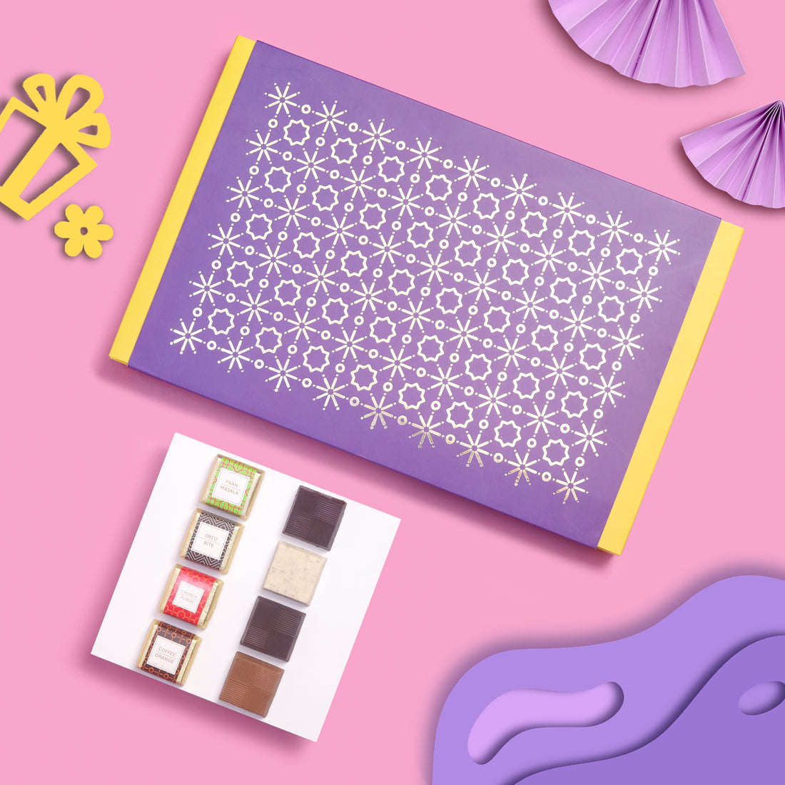 24 Piece Foil Chocolate Box (24 pcs Foil)