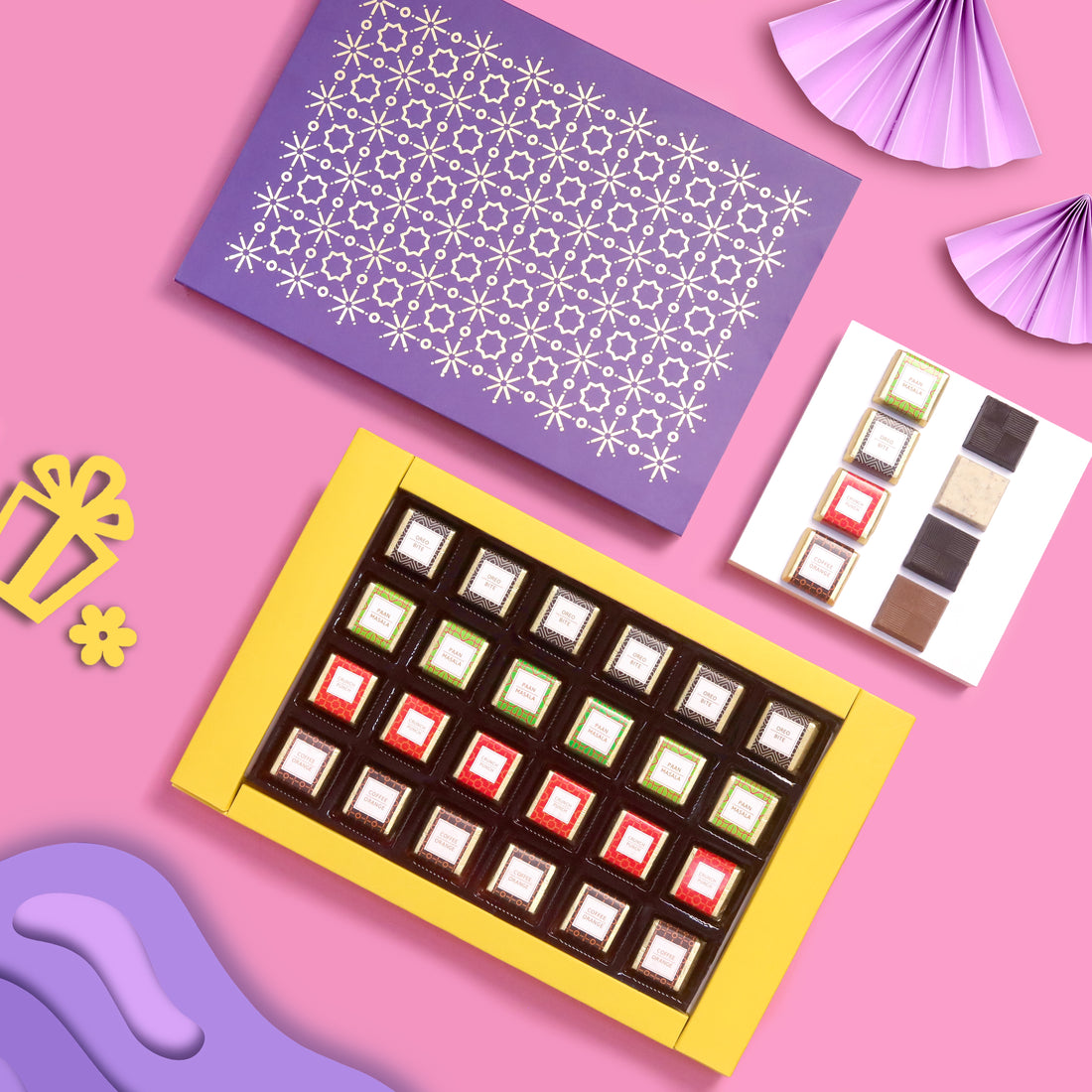 24 Piece Foil Chocolate Box (24 pcs Foil)