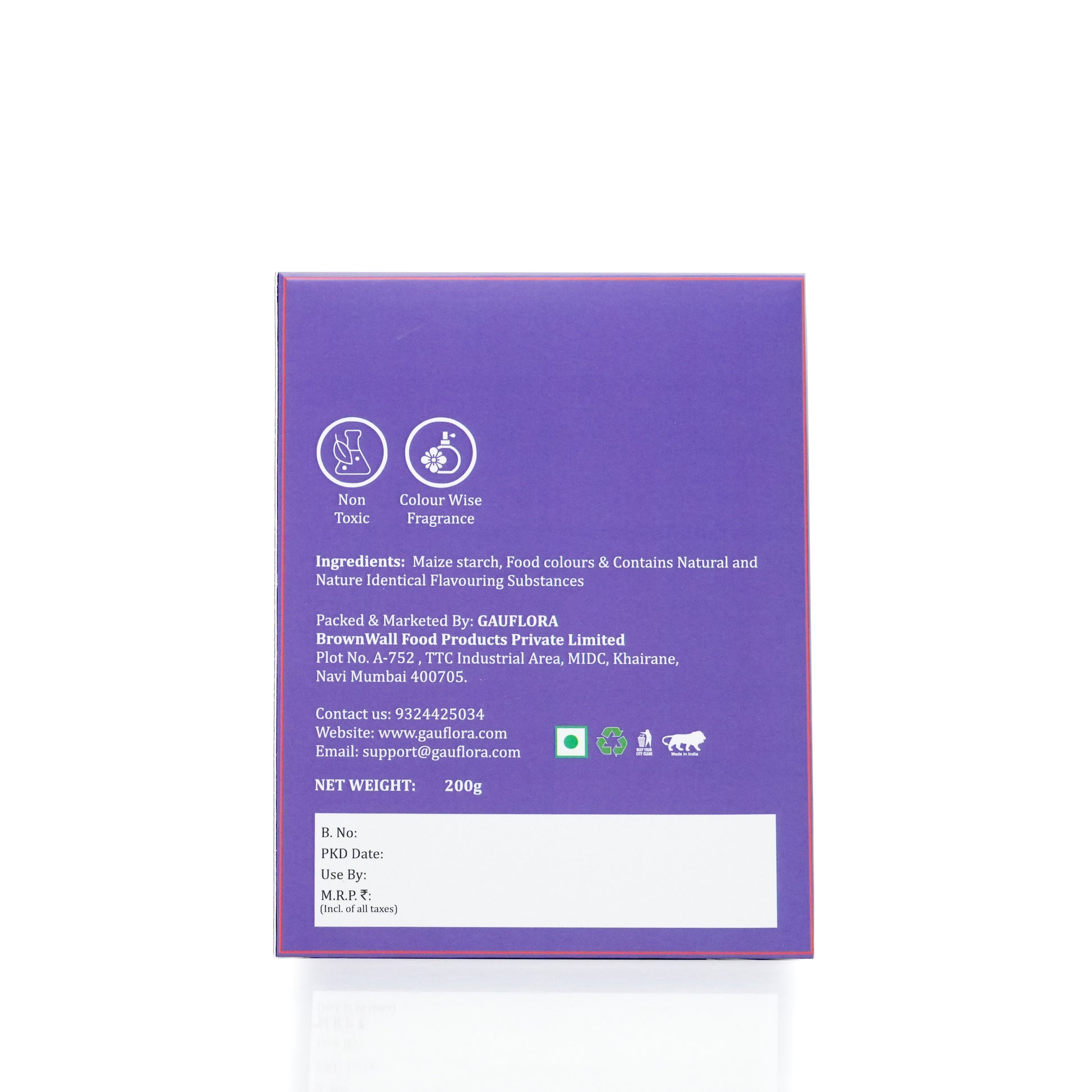 Magical Holi Colours - Pack of 4 - 200 gms