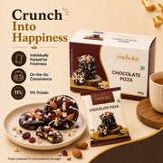 Ruchoks Chocolate Pizza Premium Chocolate Brittles  (10 Units)