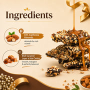 Ruchoks Almond Praline_Premium Chocolate Brittles  (10 Units)