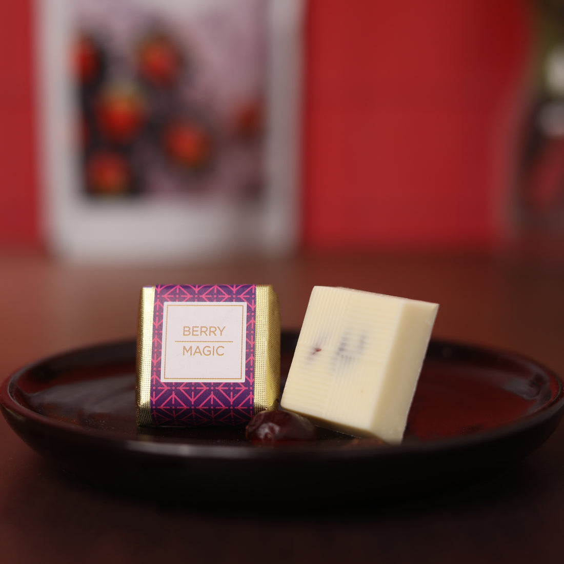 Berry Magic Square Chocolate