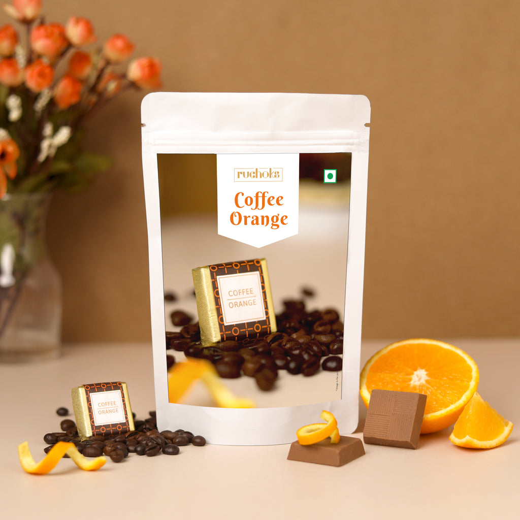 Coffee Orange Square Chocolate