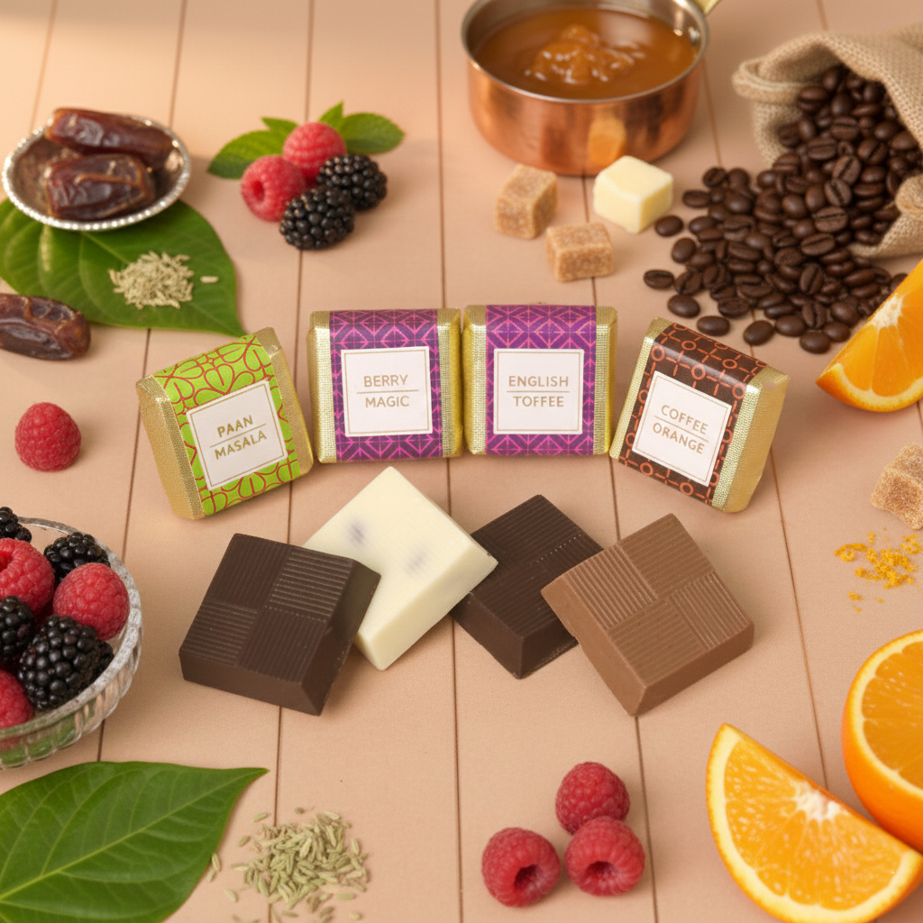 Mixed Assorted Square Chocolates