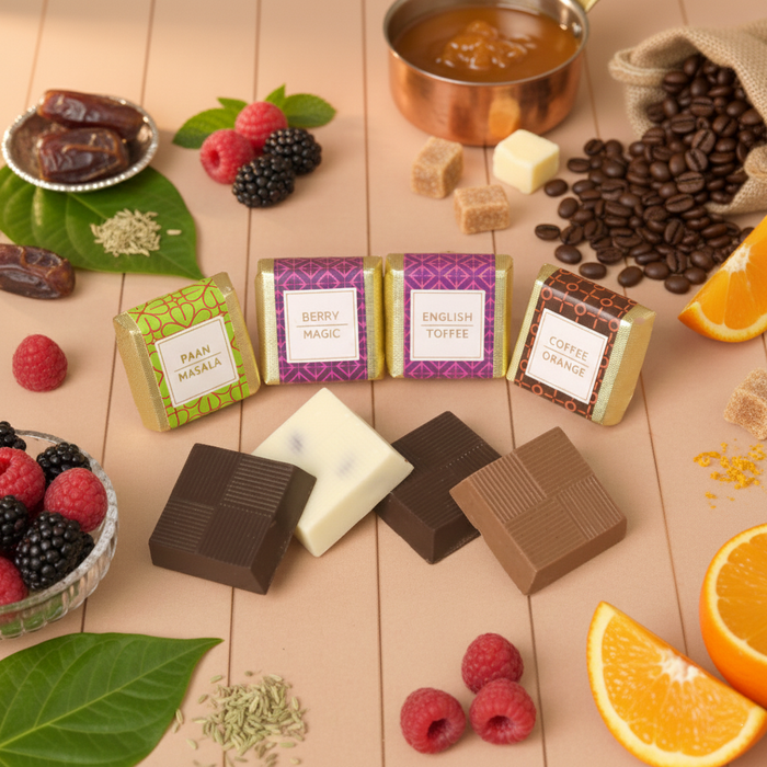 Mixed Assorted Square Chocolates