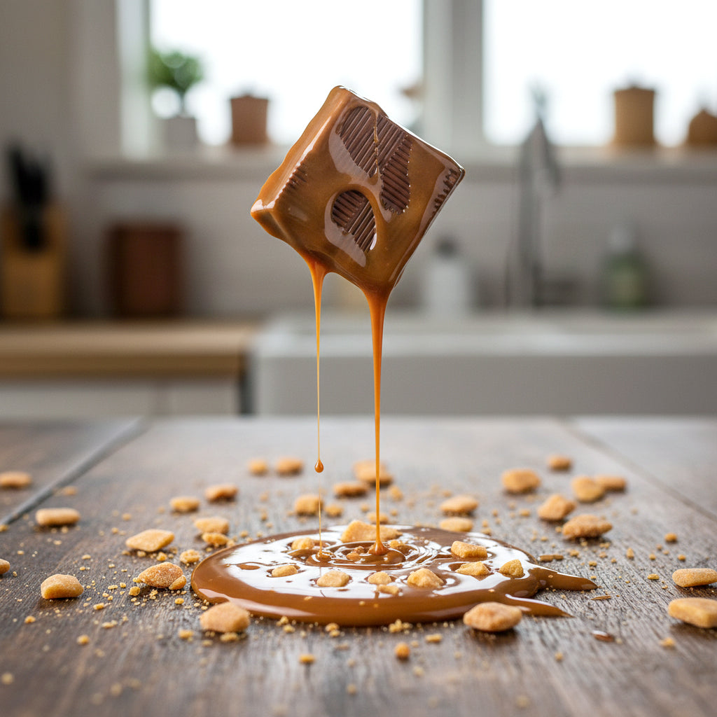 English Toffee Square Chocolate