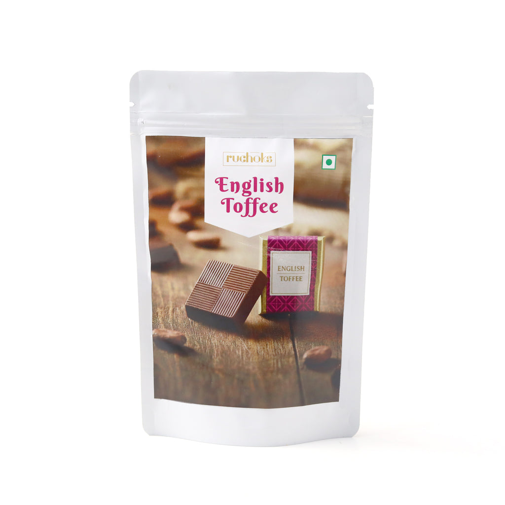 English Toffee Square Chocolate