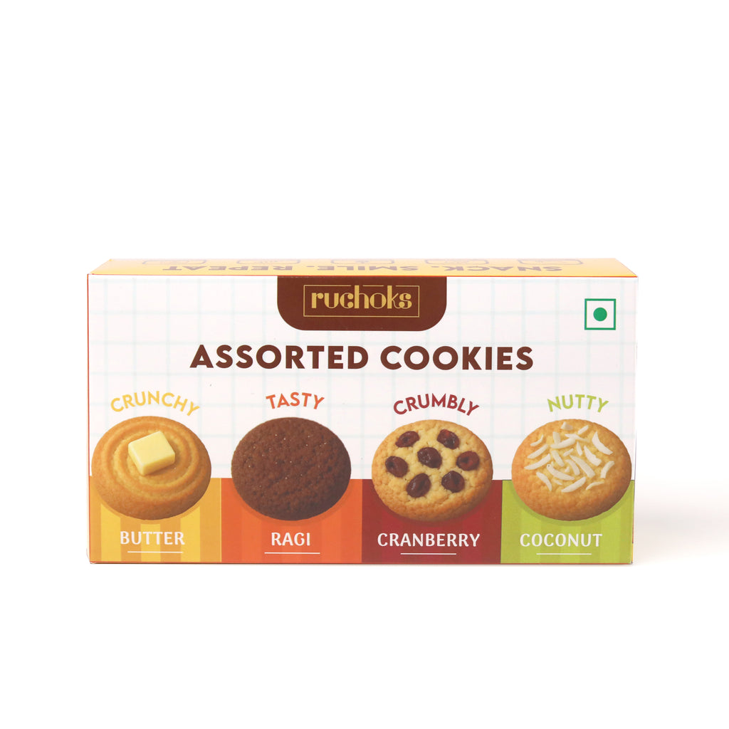 🍪 Assorted Cookies – Set of 4