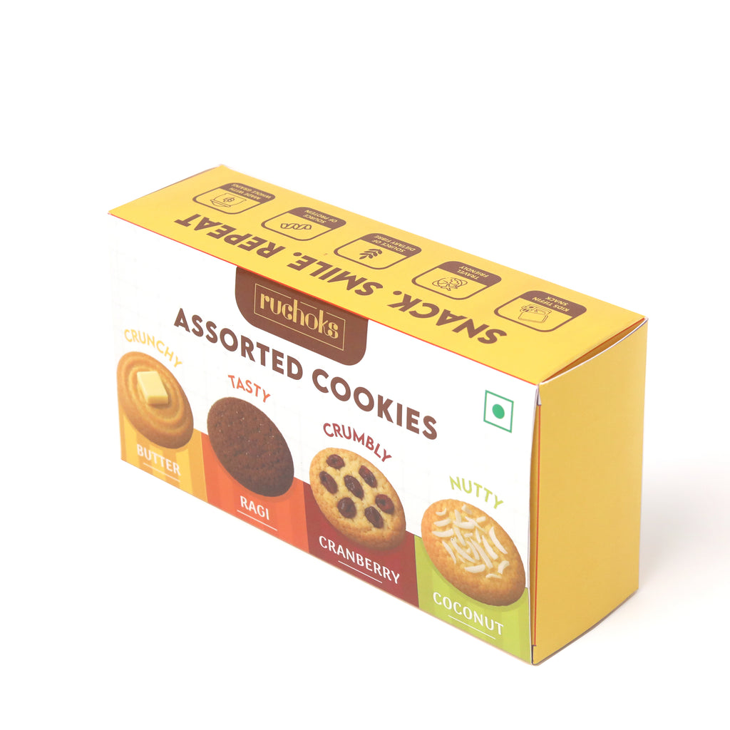 🍪 Assorted Cookies – Set of 4