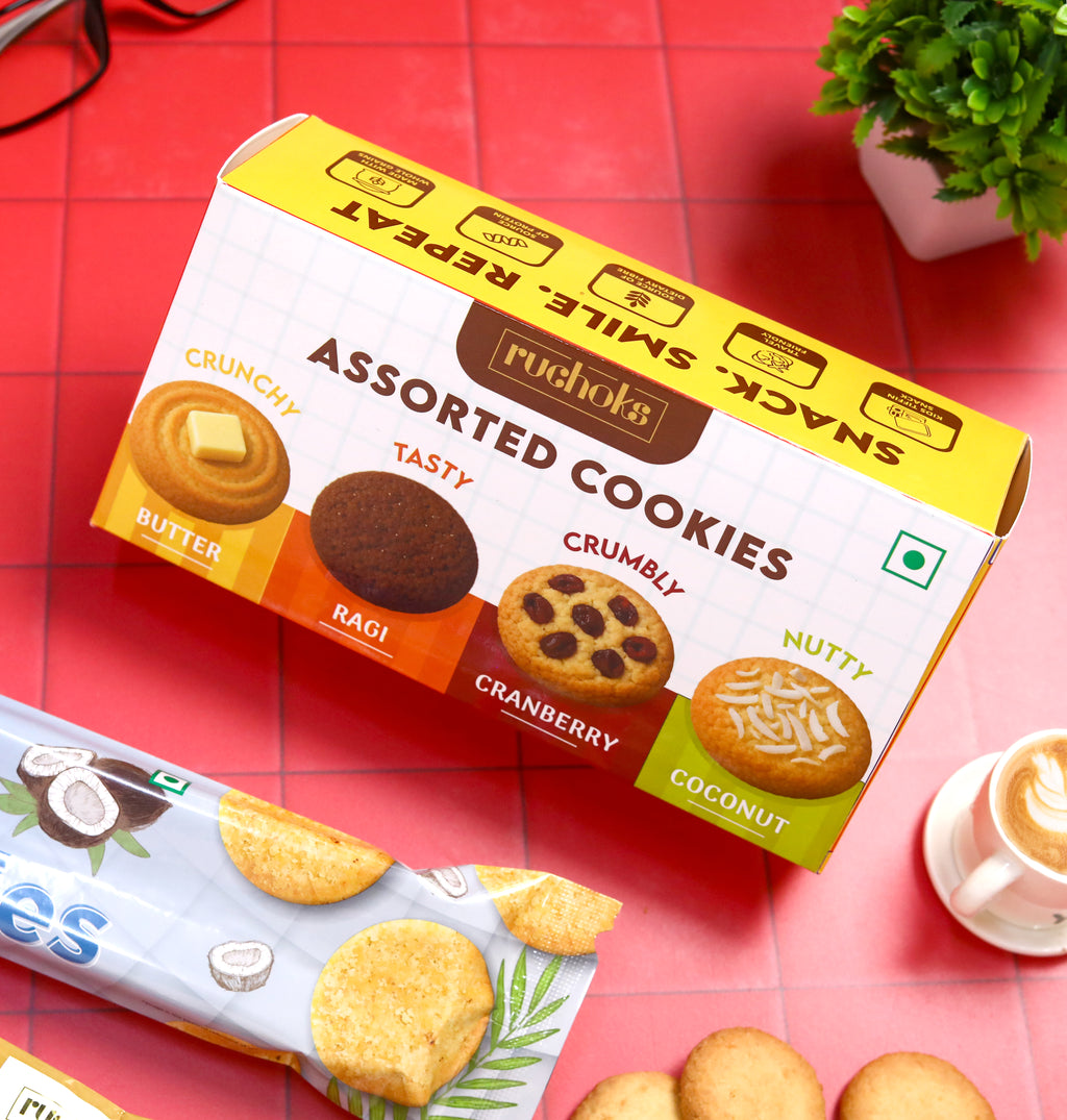 🍪 Assorted Cookies – Set of 4
