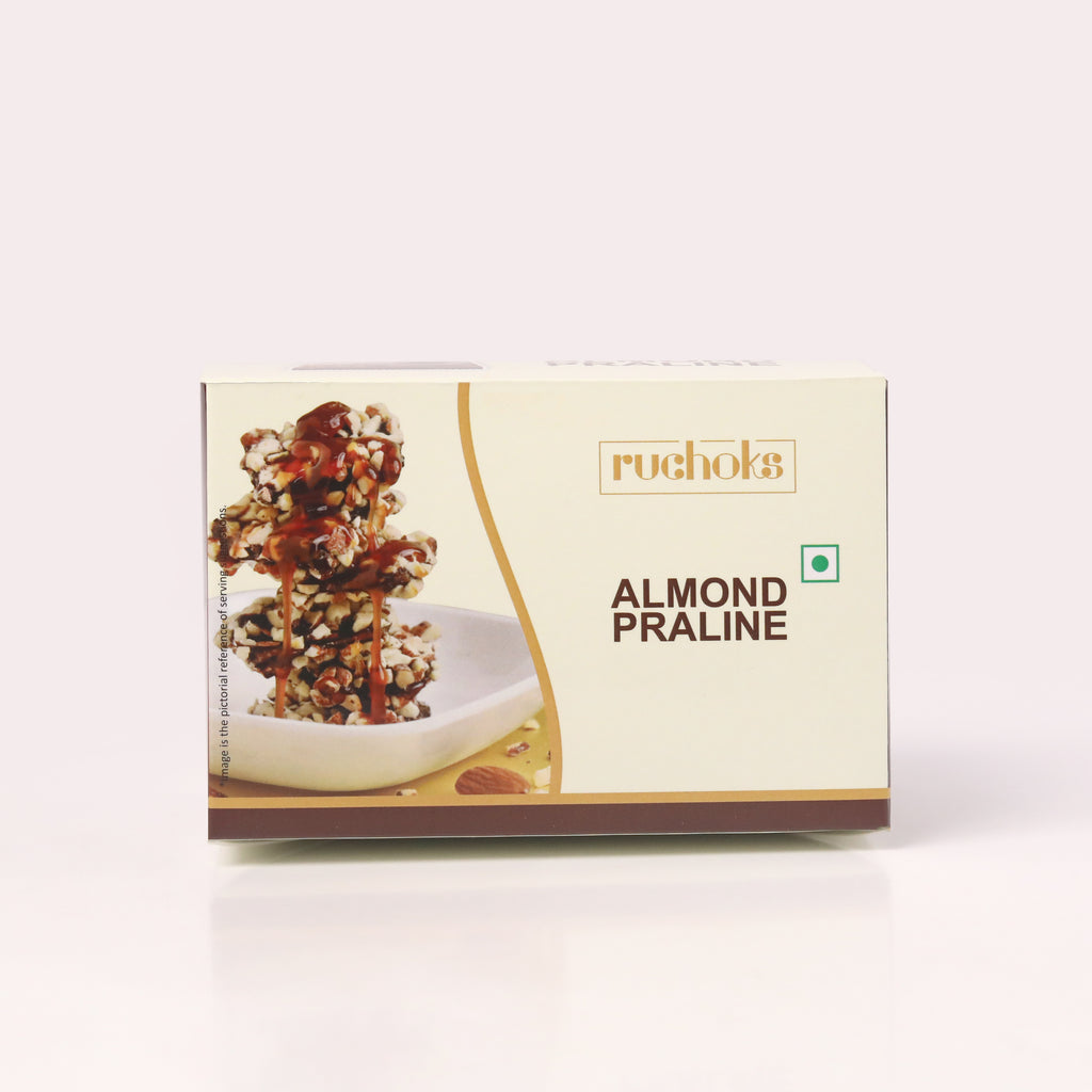 Ruchoks Almond Praline_Premium Chocolate Brittles  (10 Units)