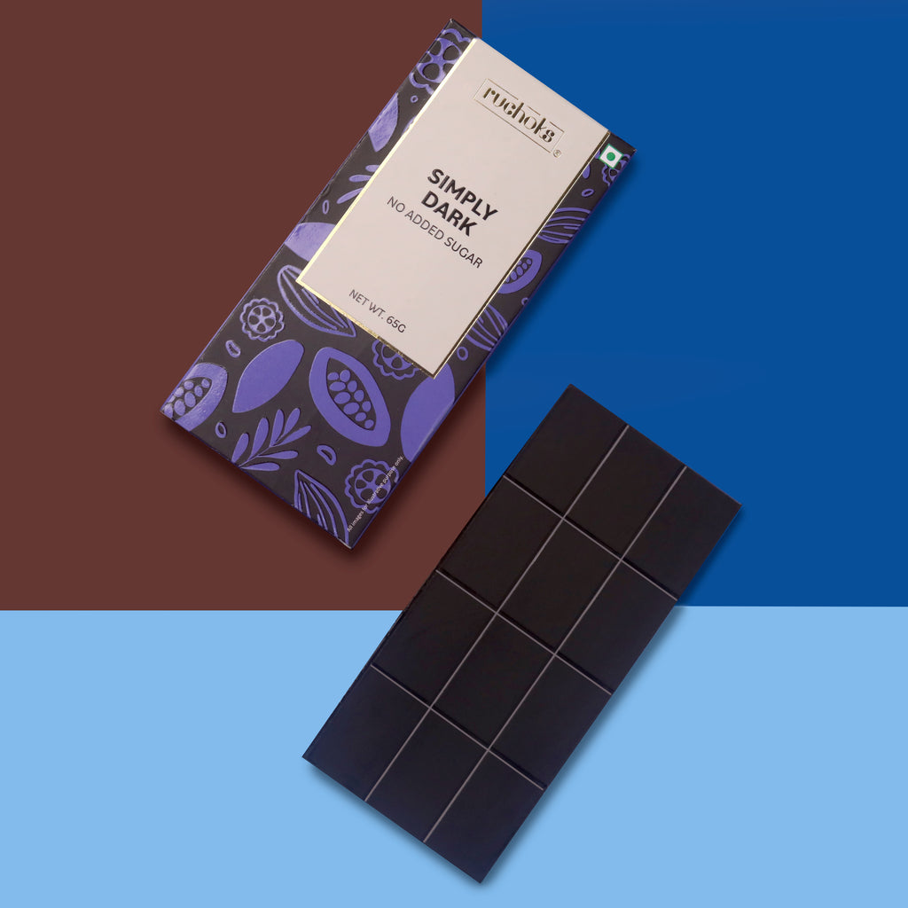 Simply Dark (No Added Sugar) Chocolate Bar