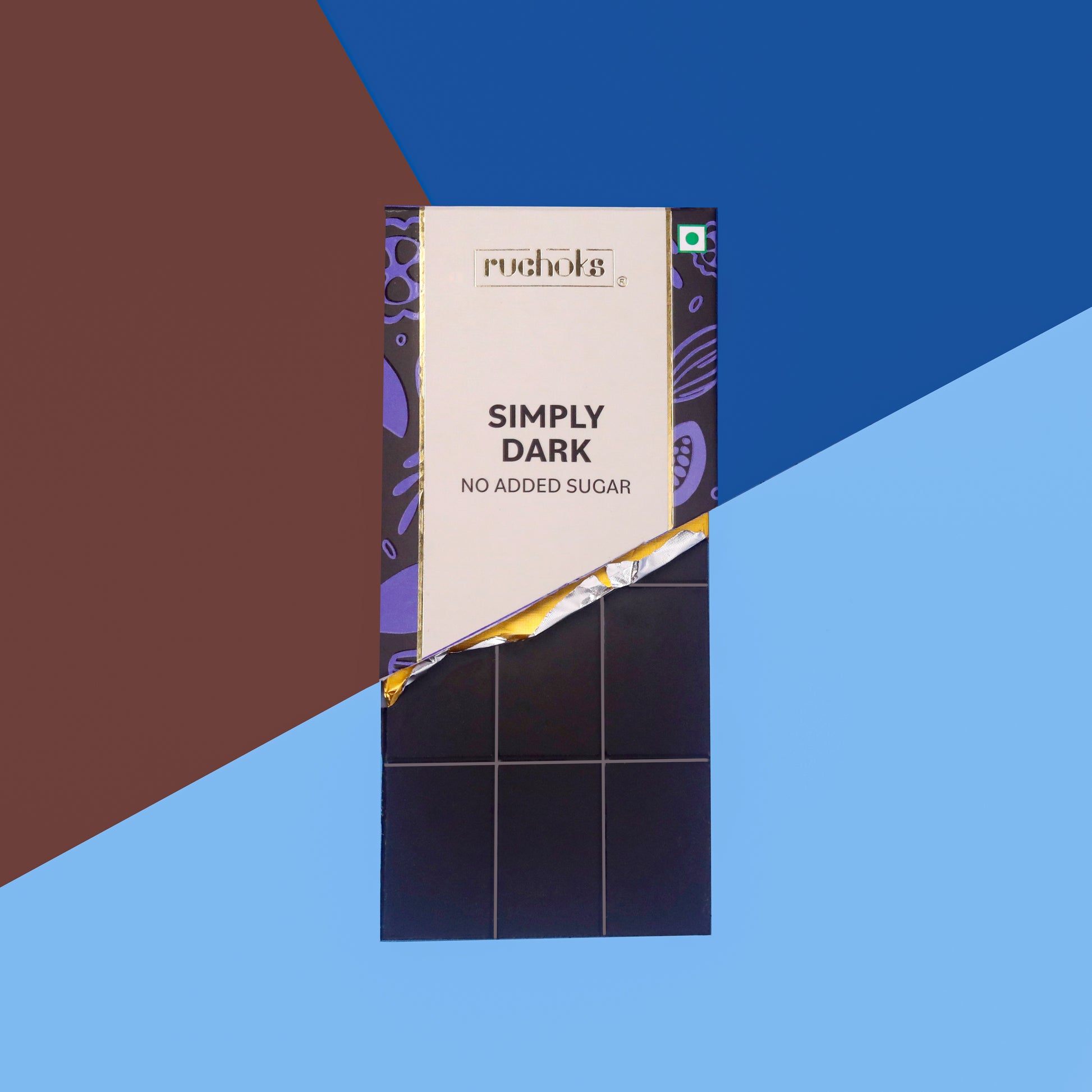 Simply Dark (No Added Sugar) Chocolate Bar