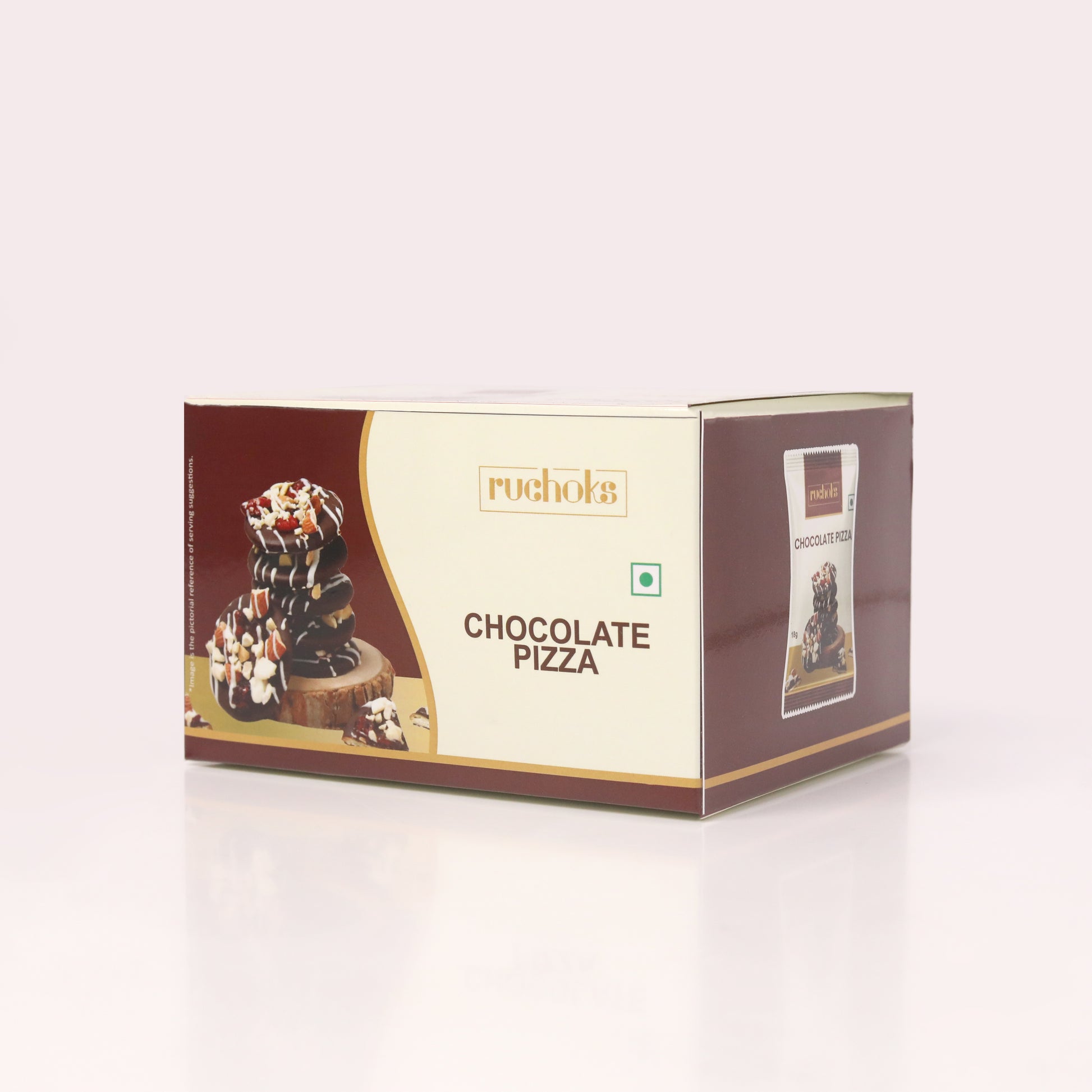 Chocolate Pizza - Set of 10 Box