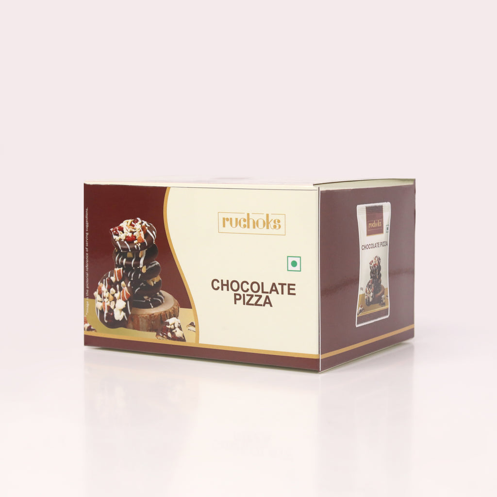 Ruchoks Chocolate Pizza_Premium Chocolate Brittles  (10 Units)