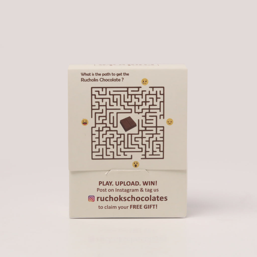 Ruchoks Almond Praline_Premium Chocolate 2 Pcs (Pack of 2),32g