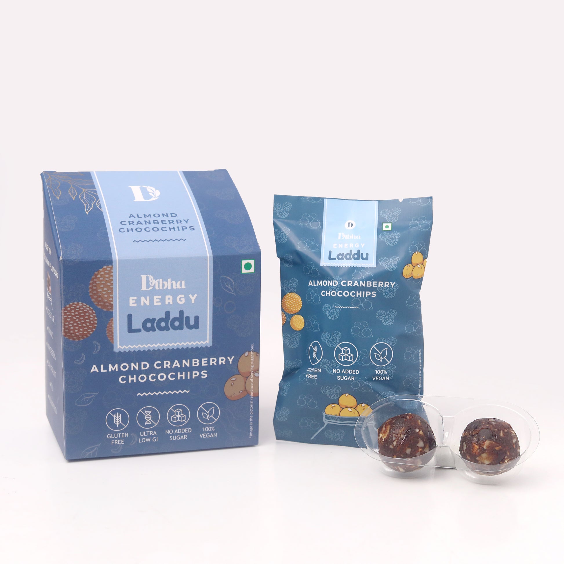 Cranberry Almond Chocochips Laddu
