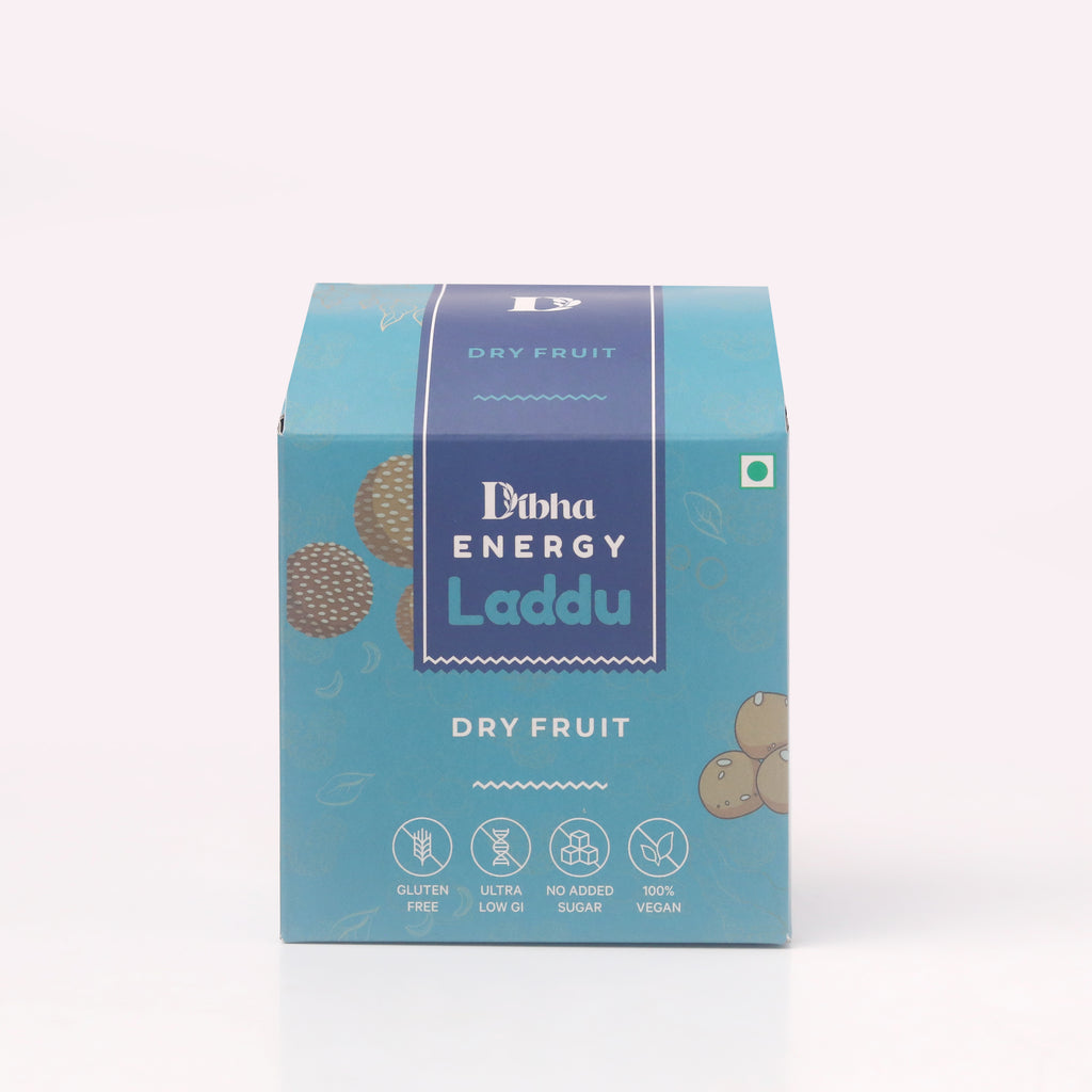 Dibha Dry Fruits Laddoo 10 Pcs (Pack of 1),130 g