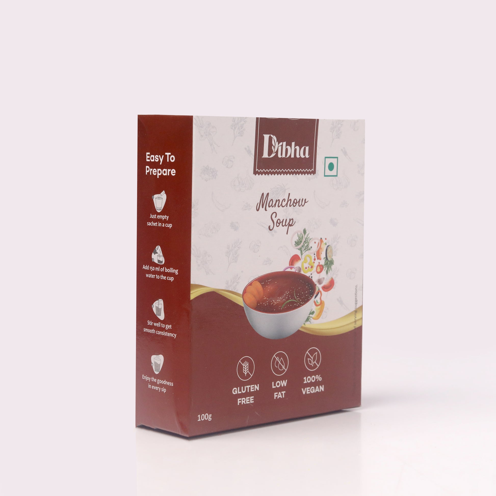 Instant Manchow Soup - Set of 10 Sachets