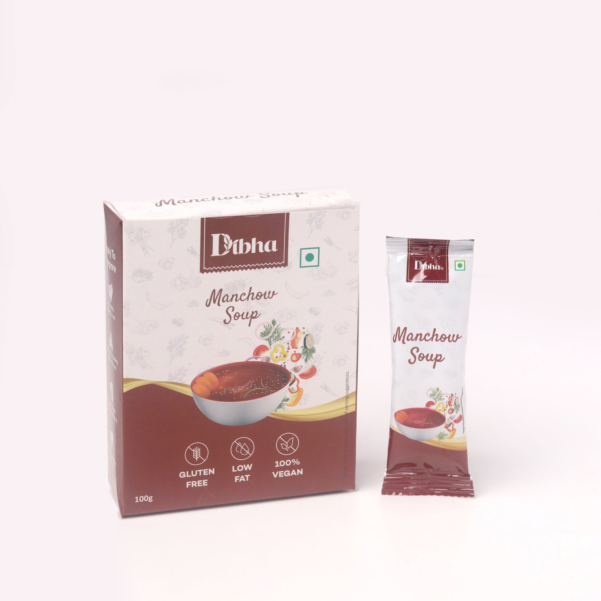 Instant Manchow Soup - Set of 10 Sachets