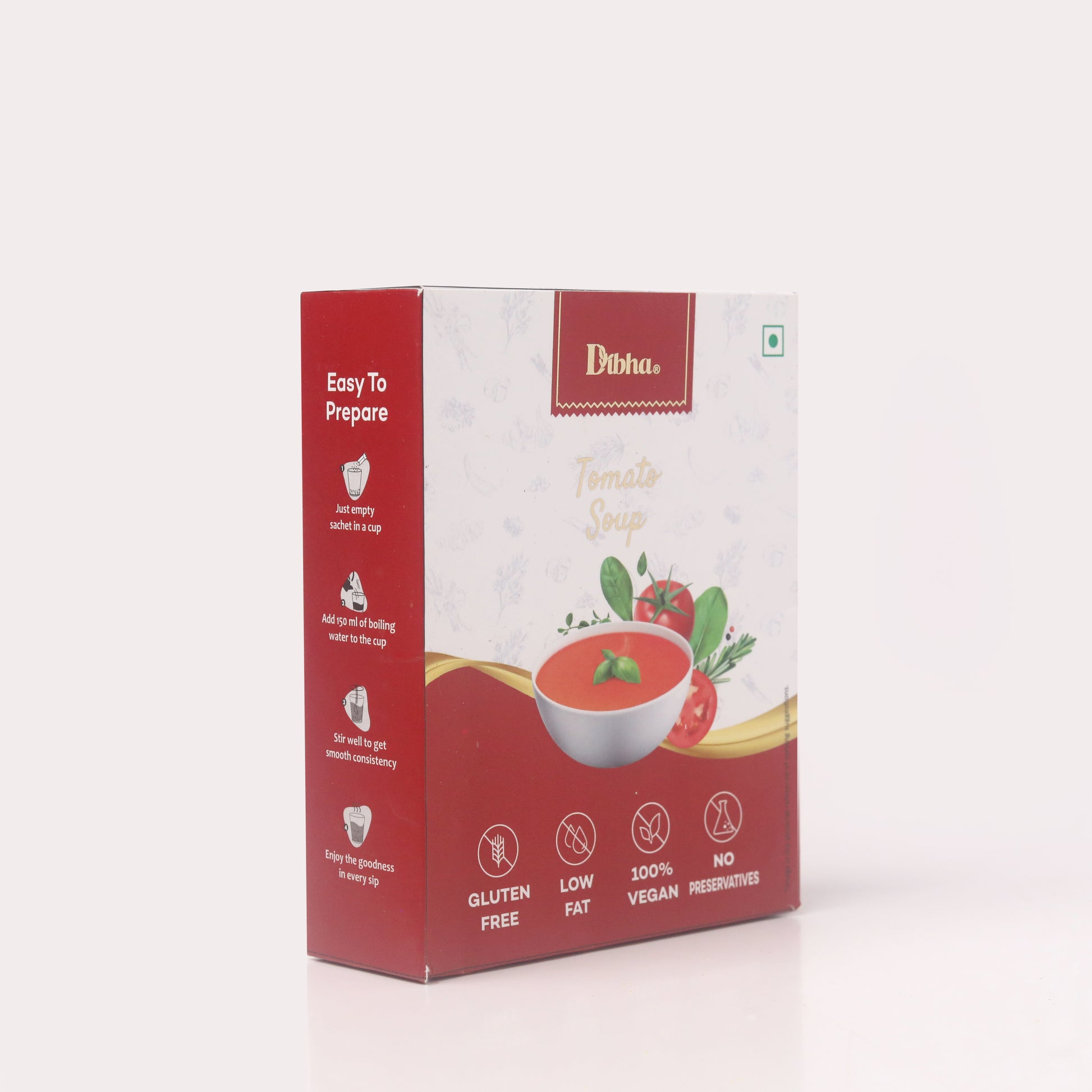 Instant Tomato Soup - Set of 10 Sachets