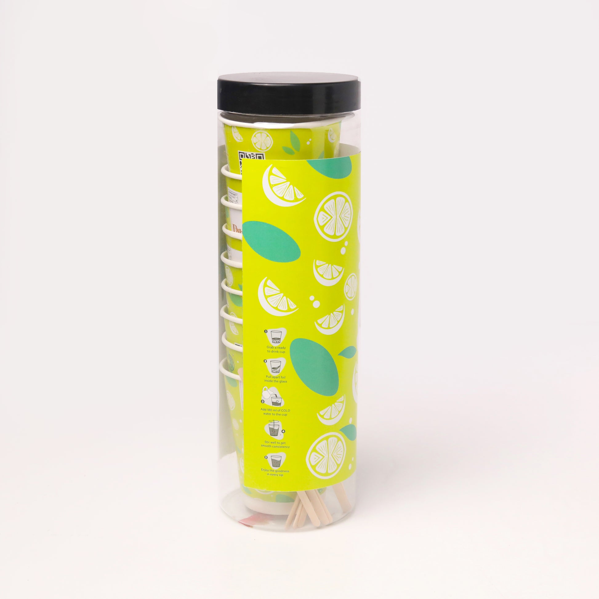 Instant Nimbu Pani Juice - Set of 10 Cups