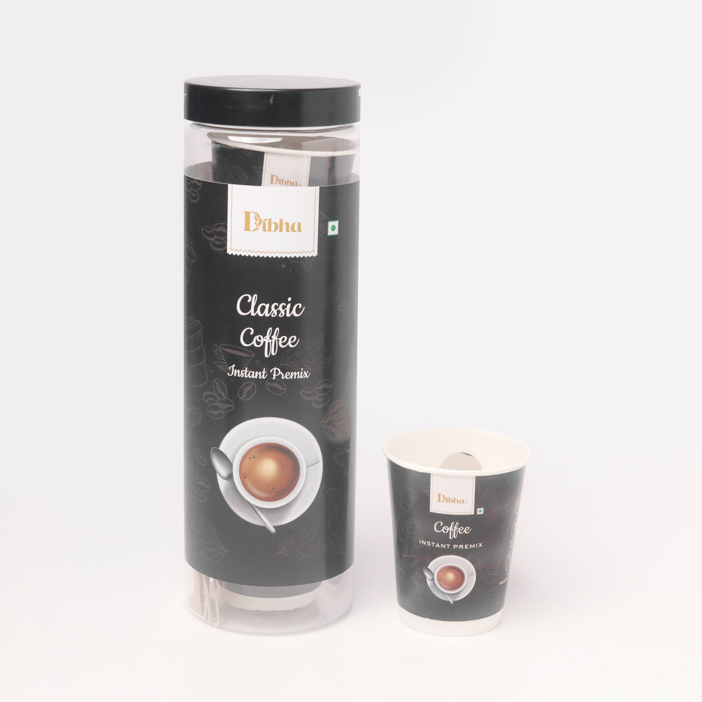 Dibha Instant Cup Jar Classic Coffee (10 x 14 g)