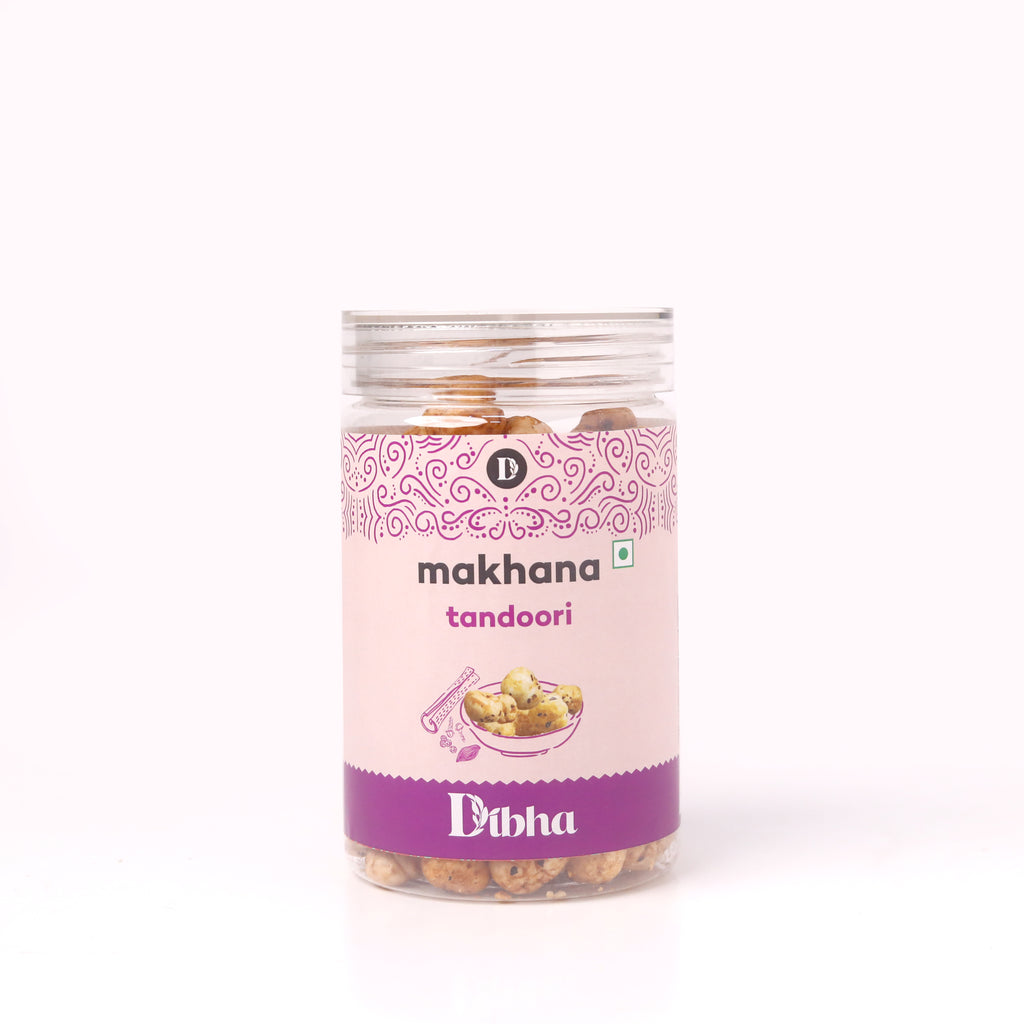 DIBHA - HONEST SNACKING Tandoori Flavour Makhana, 55g