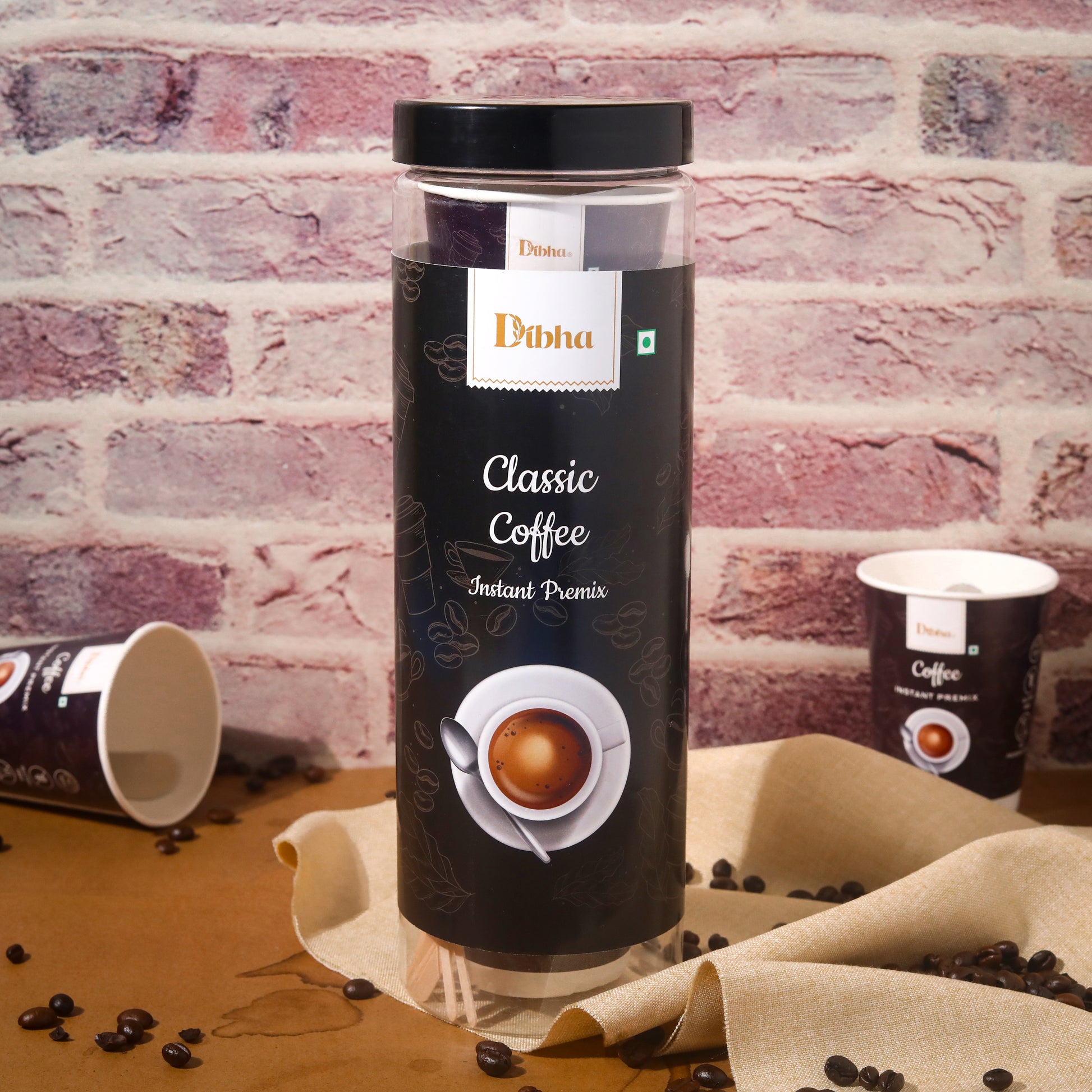 Instant Classic Coffee - Set of 10 Cups
