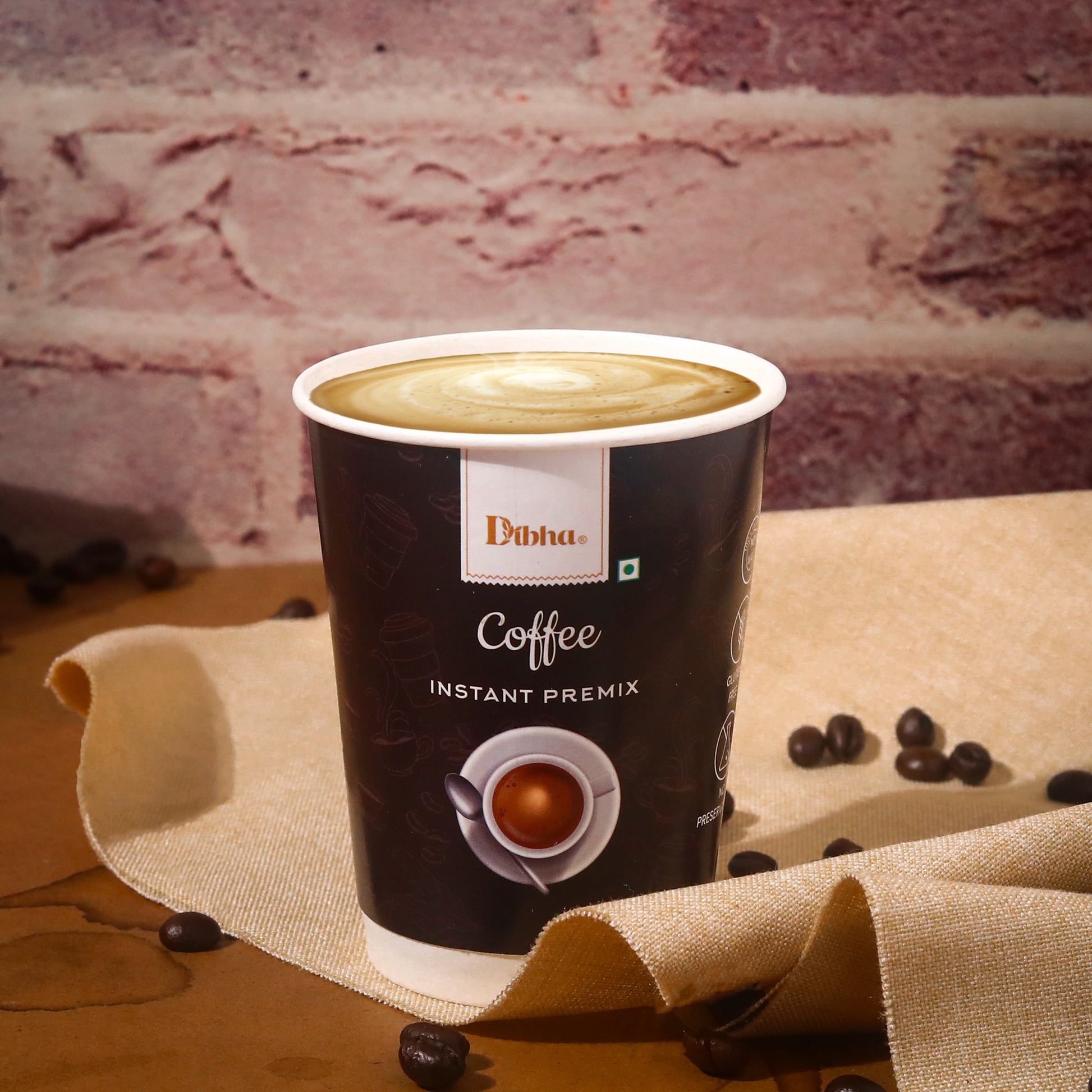 Instant Classic Coffee - Set of 10 Cups