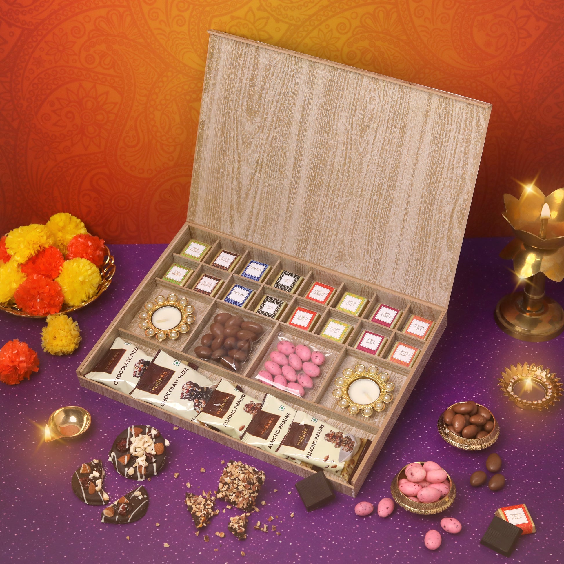 Premium Wooden Big Hamper (WH3)