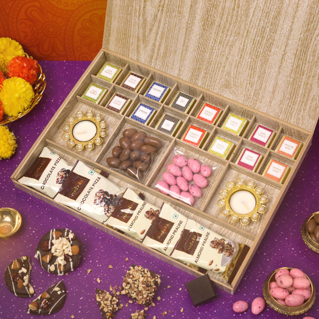 Premium Wooden Big Hamper (WH3)