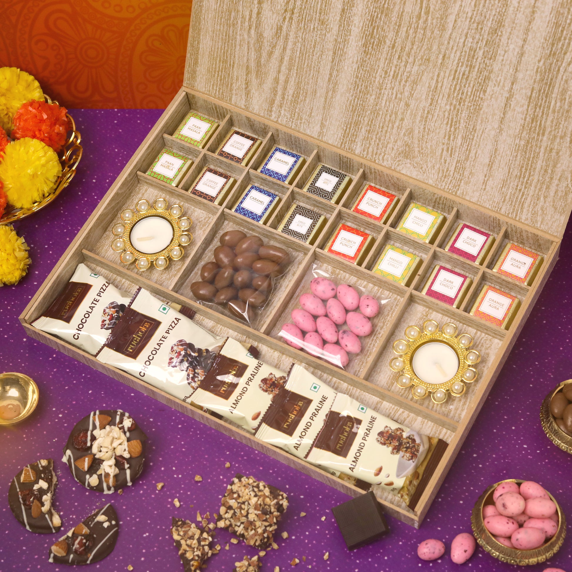 Premium Wooden Big Hamper (WH3)