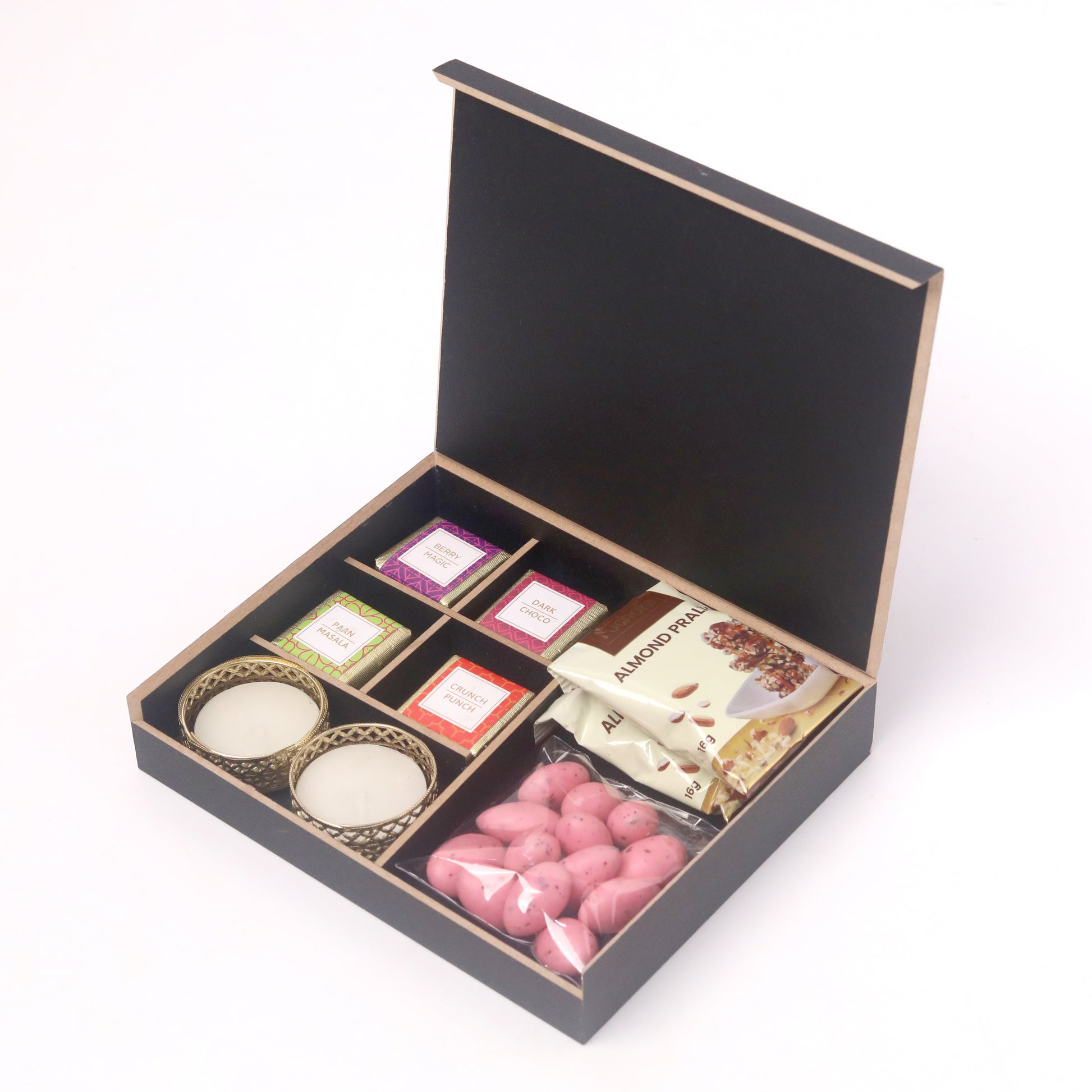 Premium Wooden Hamper 112 gm (WH1)