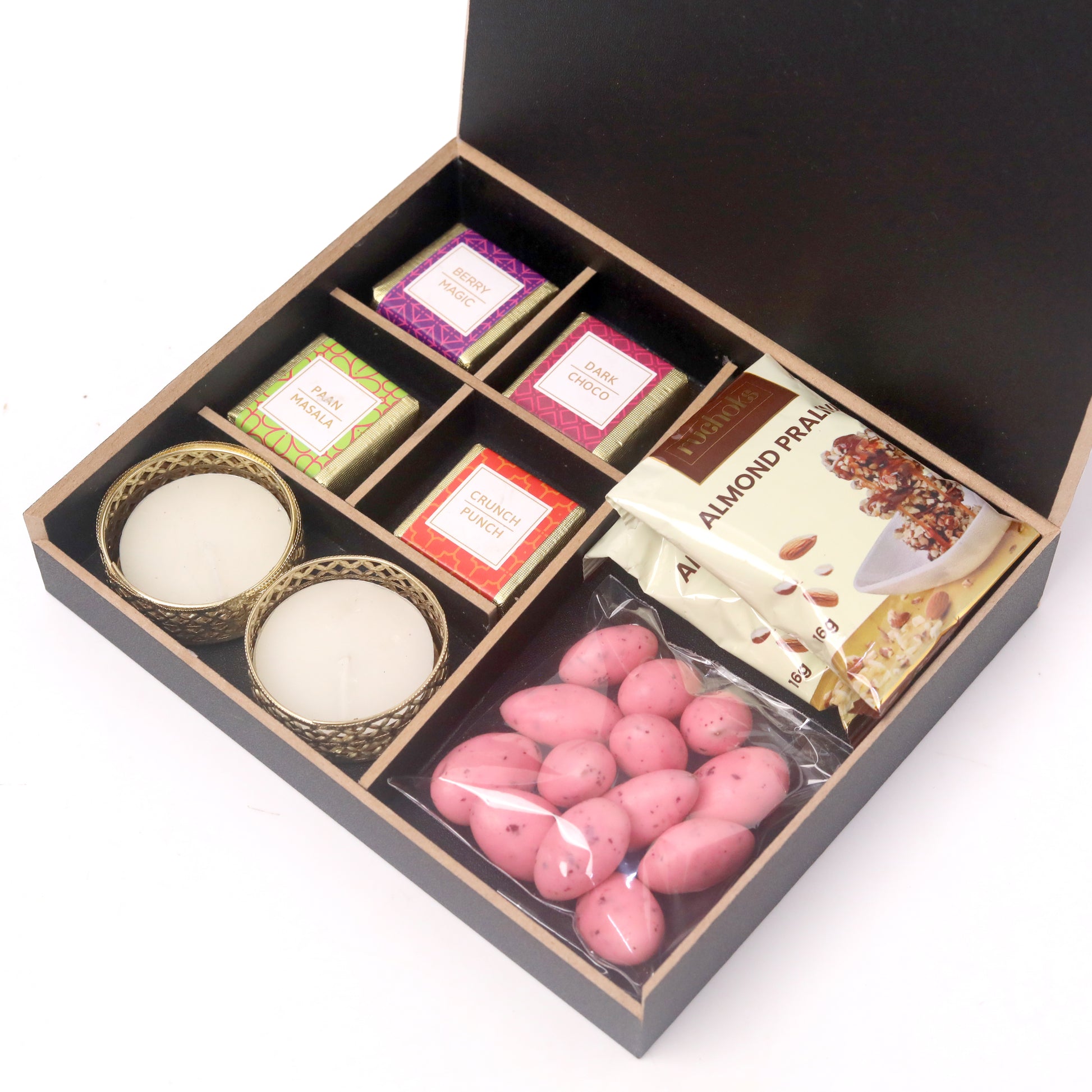 Premium Wooden Hamper 112 gm (WH1)