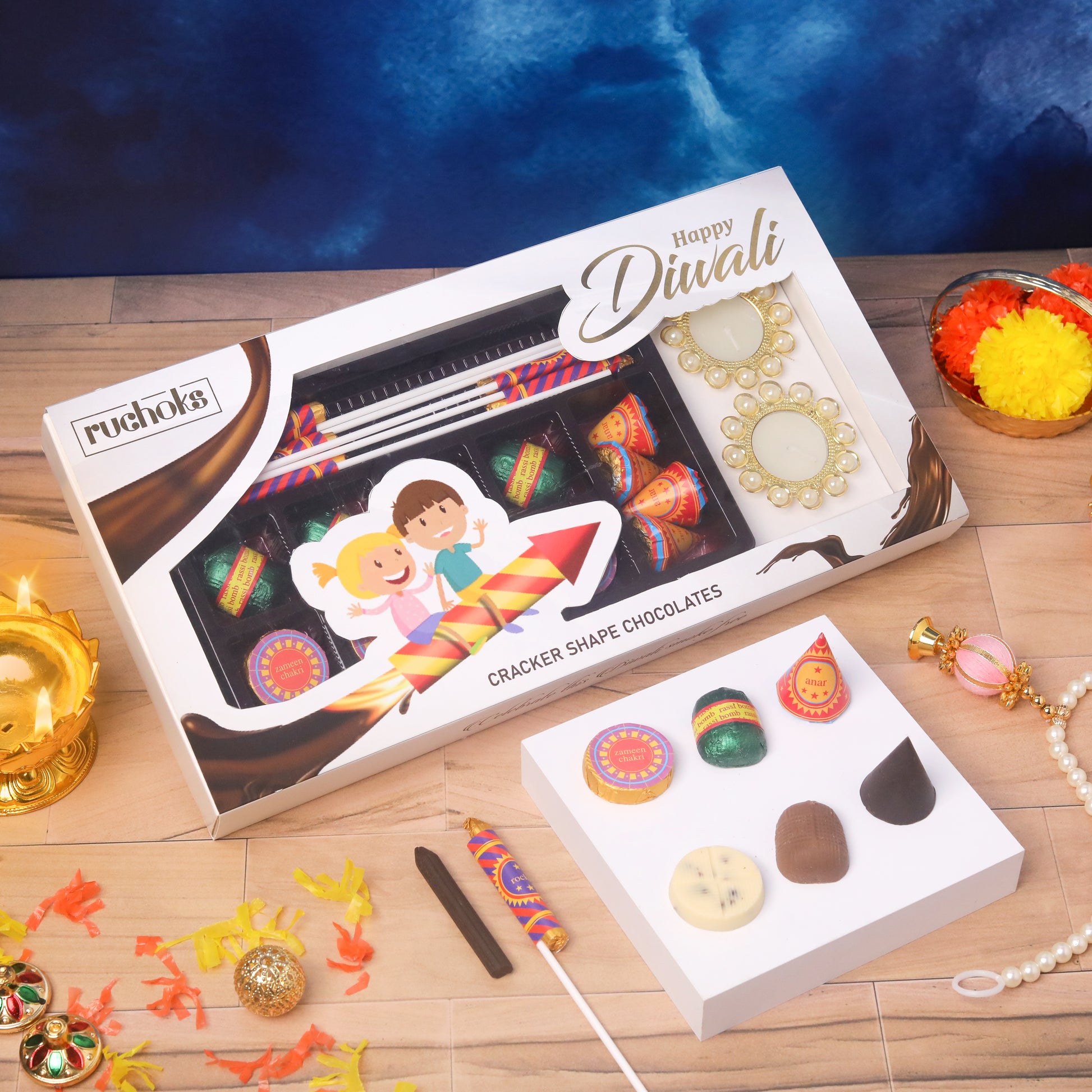 Ruchoks Premium Diwali Cracker Box (P2 + 2)