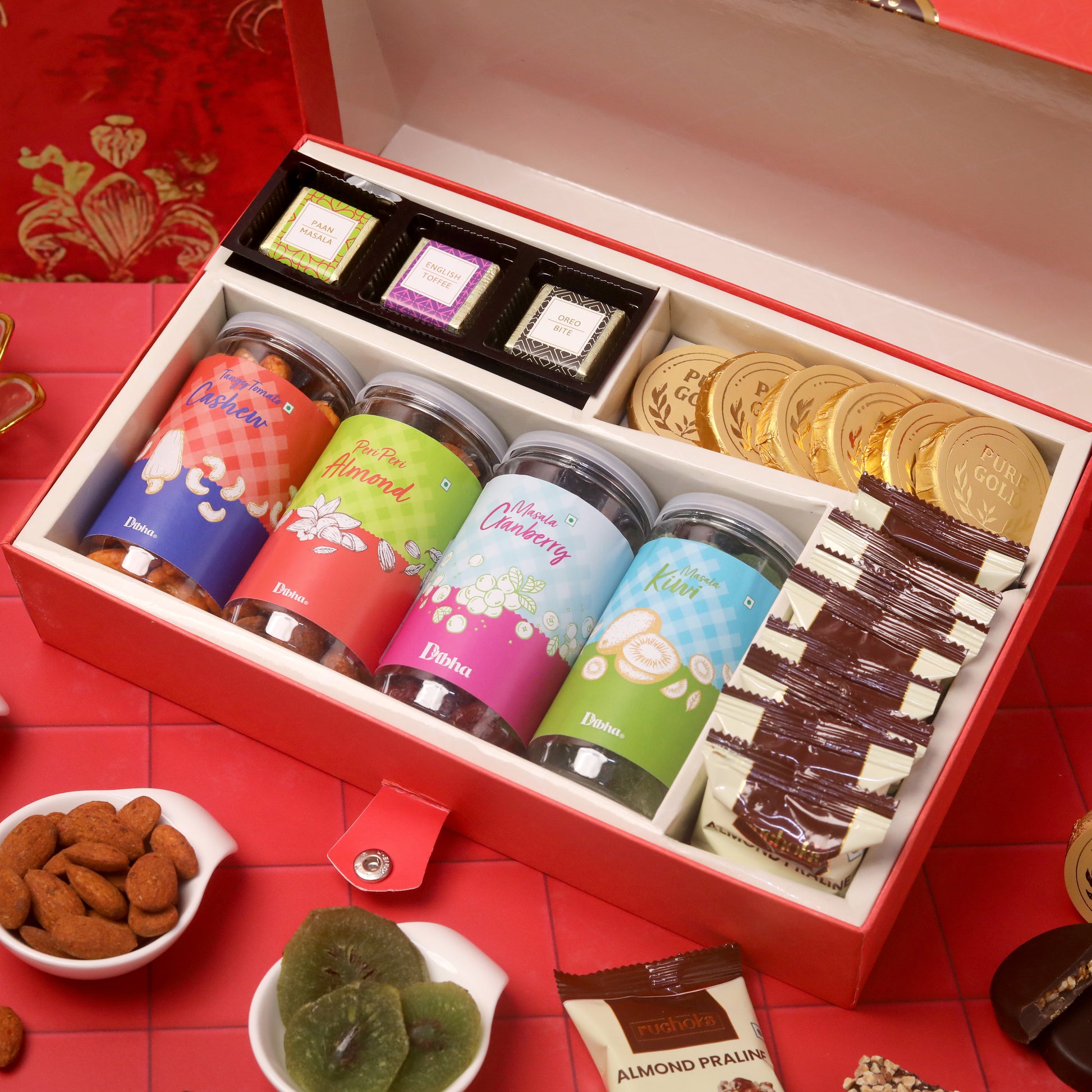 Premium Diwali Chocolate + Dry Fruit Combo Box - Ph5