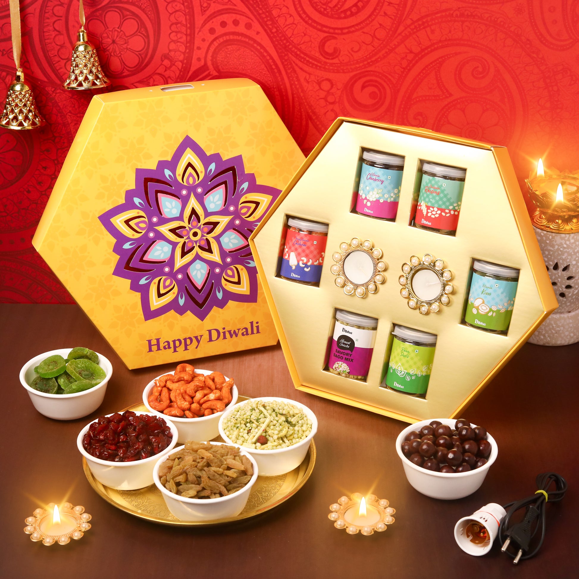 Ruchoks Premium Diwali Lantern Box (K1)