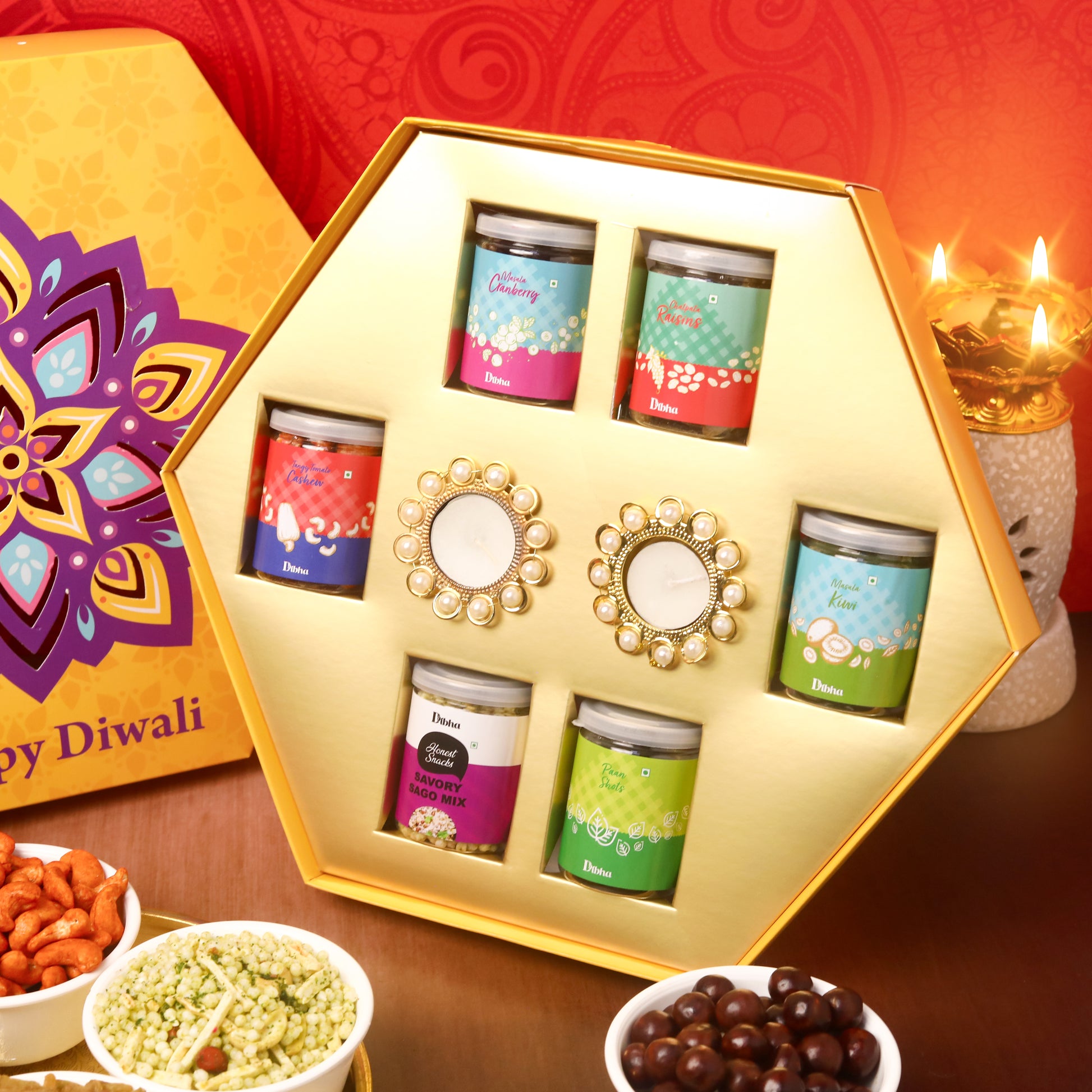 Ruchoks Premium Diwali Lantern Box (K1)