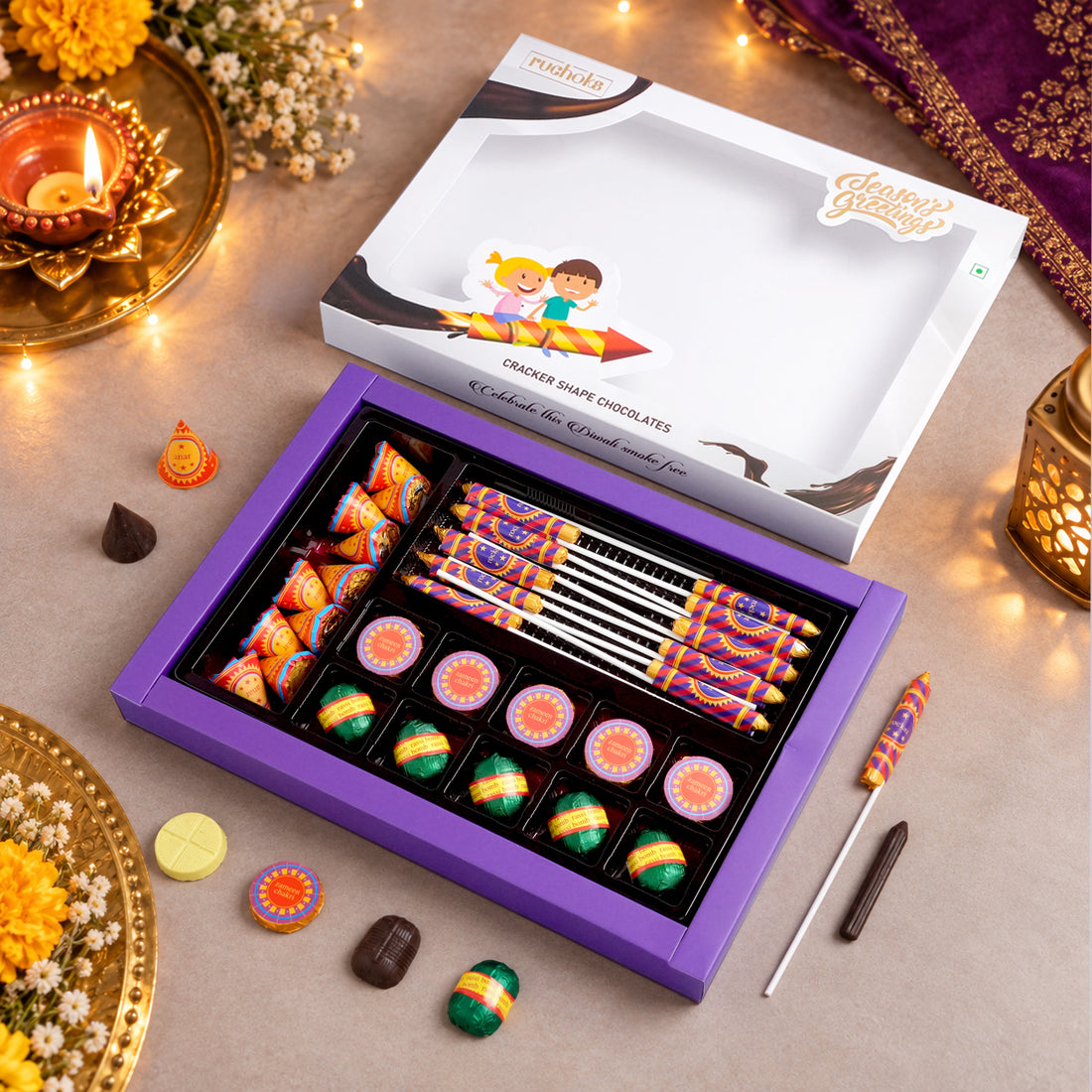 Ruchoks Premium Diwali Cracker Box (P1)
