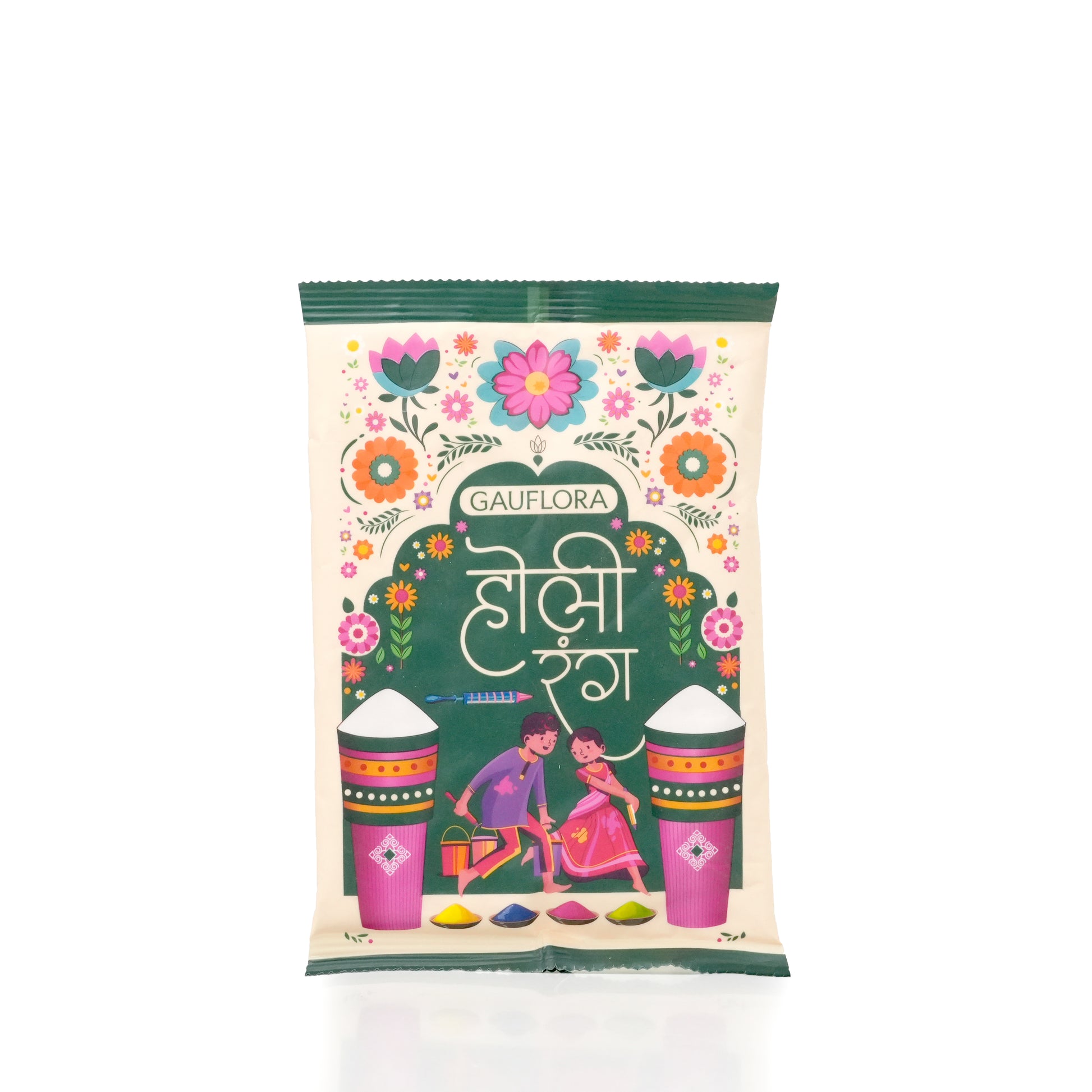 Magical Holi Colours - Pack of 4 - 200 gms