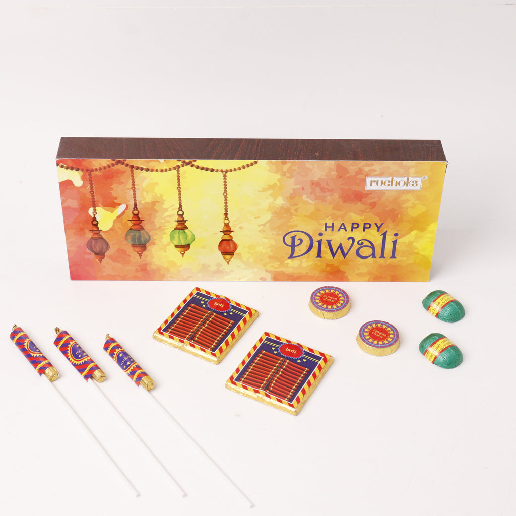 Ruchoks Premium Diwali Cracker Wooden Box (W2)