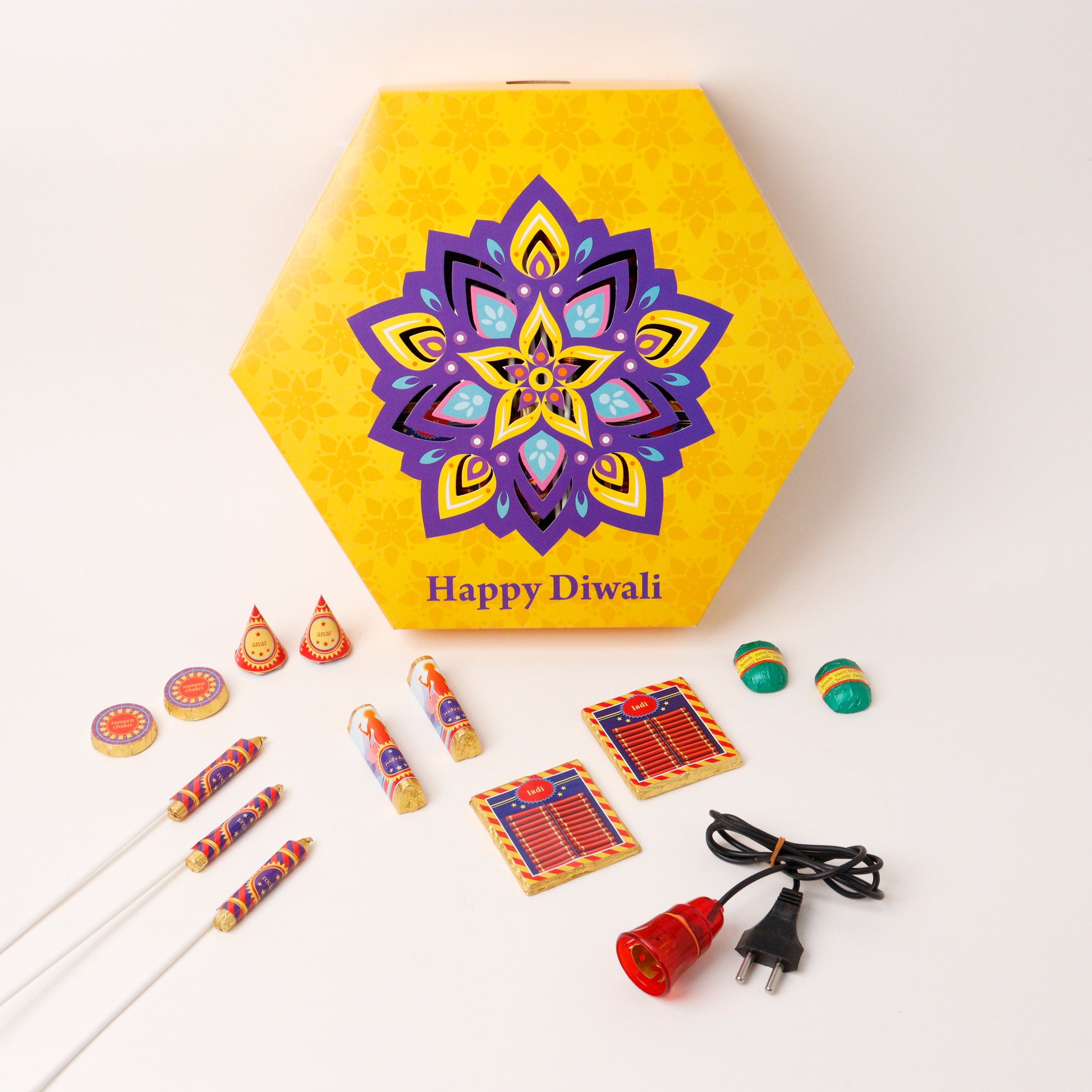 Ruchoks Premium Diwali Box(Kandil) 412 gms (K5)