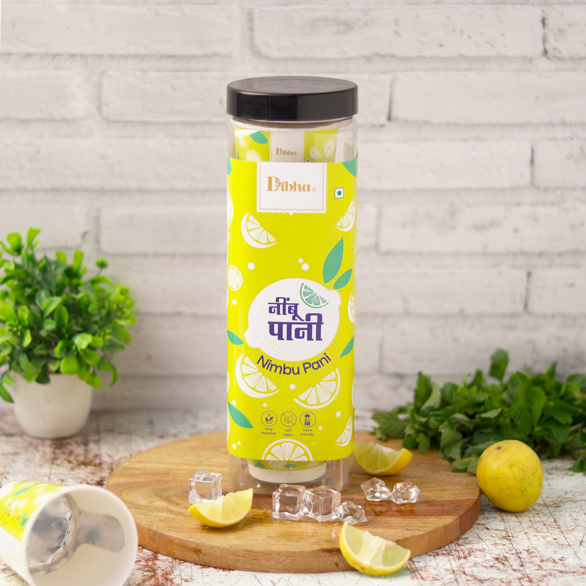 Instant Nimbu Pani Juice - Set of 10 Cups
