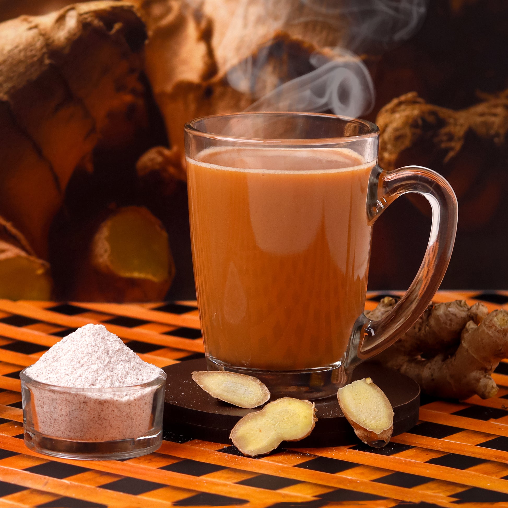 Instant Ginger Tea - Set of 10 Sachets