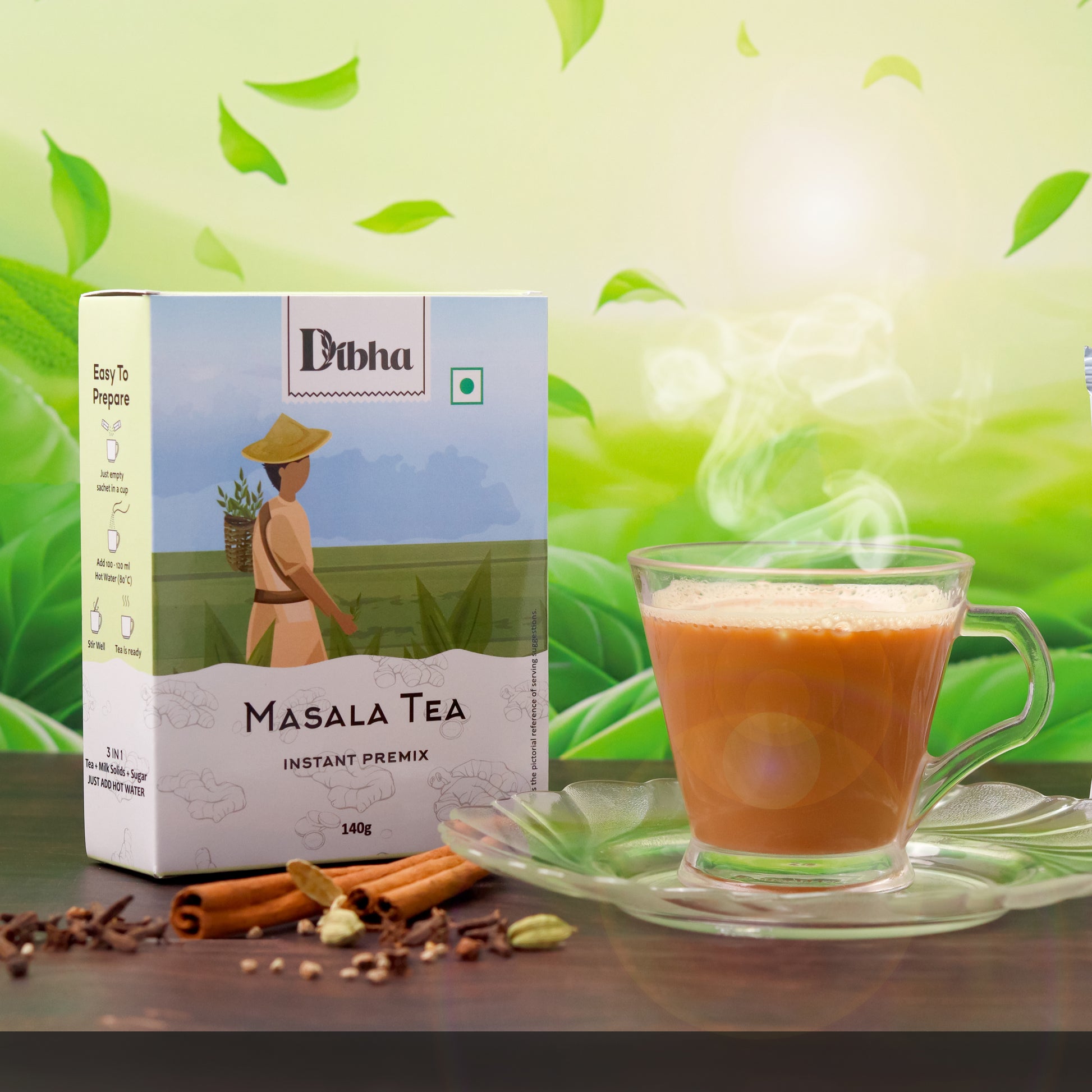 Instant Masala Tea - Set of 10 Sachets
